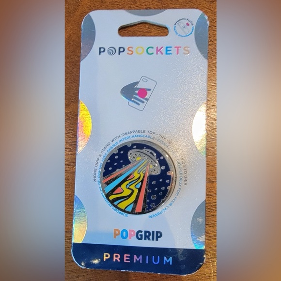 Popsocket Pop Grip Alien Spaceship - Picture 1 of 2